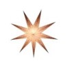 Kerstster met verlichtingsset nr. 56 - Witte ster "White Gold" - Kerstverlichting - Kerstdecoratie - Ø 60 cm - Hoogwaardige Edelsteen voor Spiritualiteit - Stonesforhealth.nl - Gratis verzending binnen 24 uur