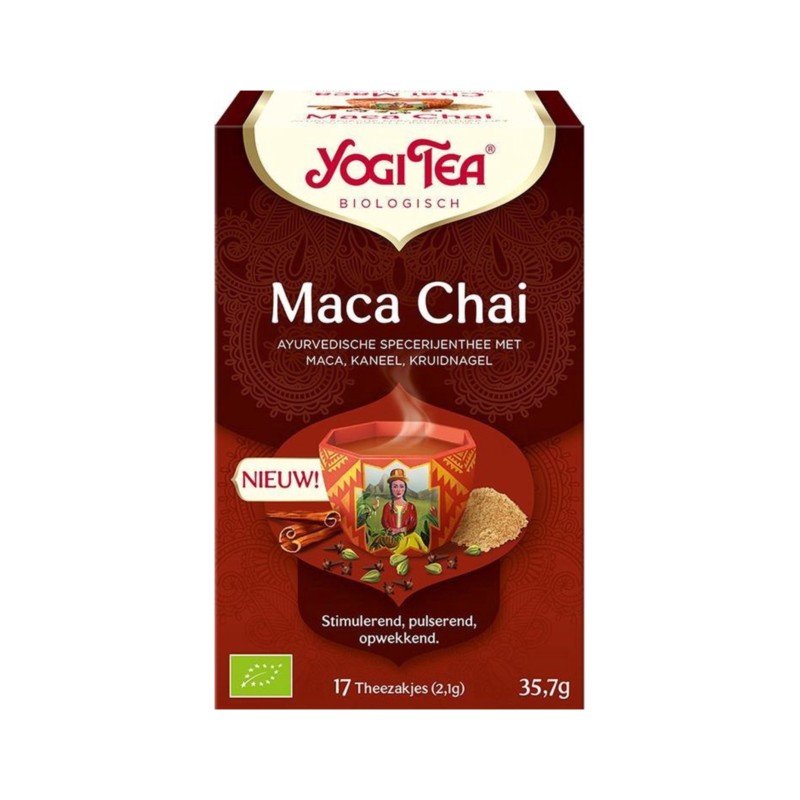 Yogi Tea Maca Chai pakje