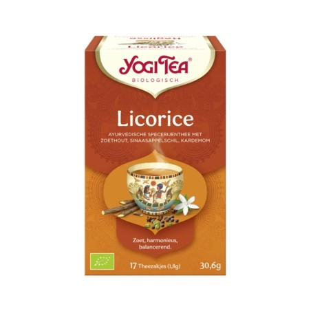 Yogi Tea Licorice Bio pakje