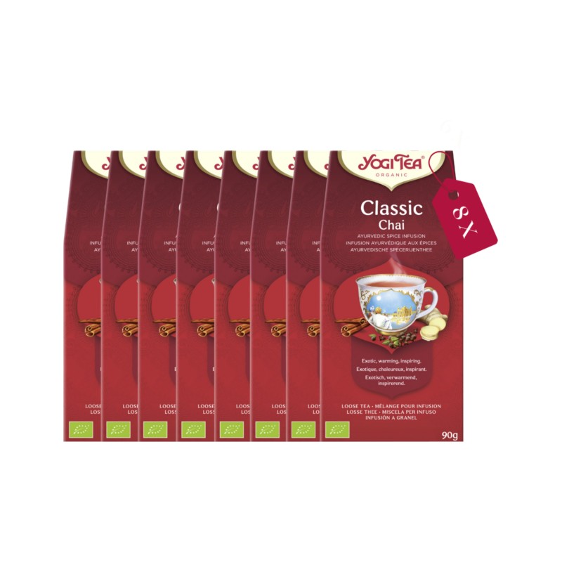 Yogi Tea Classic Chai - tray: 8 stuks 90g Bio