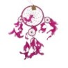 Dromenvanger - 22 cm - Roze - alleen veren - Dreamcatcher