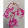 Dromenvanger - 22 cm - Roze - alleen veren - Dreamcatcher