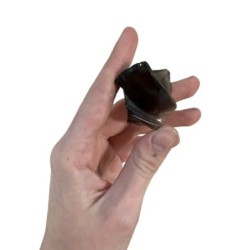 Obsidiaan zwart 250 gr. ruwe brokjes