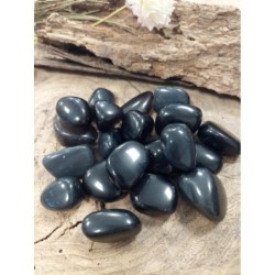 Obsidiaan zwart 250 gr. trommelstenen (mt3)