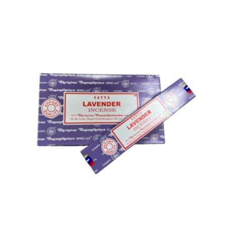 Lavender wierook 15 grams Satya - doos van 12 st.