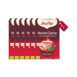 Yogi Tea Mental Clarity bio - tray: 6 stuks