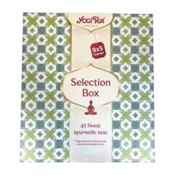 Yogi Tea Yoga Selection gift Box Bio 2023 - cadeaudoos met 45 theezakjes