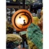 Zoutsteen lamp fairy moon rond deco incl. elektra