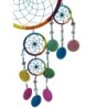 Dromenvanger spiegel-schelp 22 cm - Rainbow - Dreamcatcher