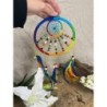 Dromenvanger rainbow met kralen 16 cm