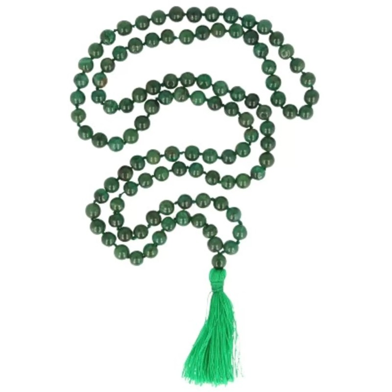 Aventurijn groen mala ketting