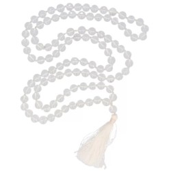 Bergkristal mala ketting