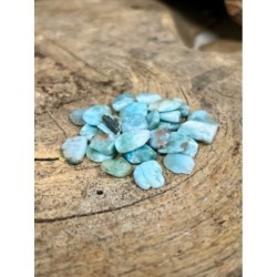 Larimar A 10 gr. trommelstenen (mt1)