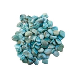 Larimar A 50 gr. trommelstenen (mt1)