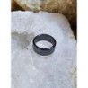 Hematiet edelsteen ring plat 8 mm - 22