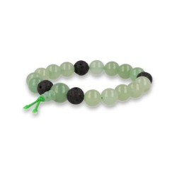 Aventurijn groen powerbead mannen armband