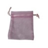 Organza buidels 7x9 - 10 stuks roze