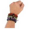 Amethist powerbead mannen armband