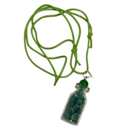 Aventurijn groen fleshanger hartchakra - Chakra edelsteen sieraden - Natuurlijke stenen voor gezondheid - 