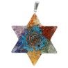 Orgonite Chakra ster hanger