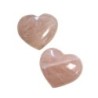 Roze kwarts edelsteen hart 200-250 gram