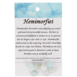 Hemimorfiet kralen 8 mm - 7 st.