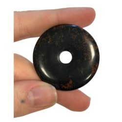 Obsidiaan mahonie donut 40 mm