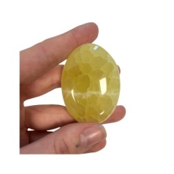 Calciet lemon handsteen