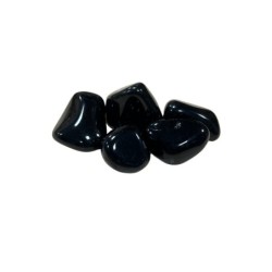 Obsidiaan regenboog trommelstenen 250 gr. (mt3)