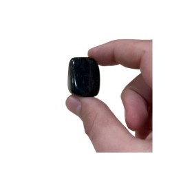 Obsidiaan zilver trommelstenen 100 gr. (mt3)