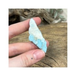 Larimar schijf gepolijst nr.11