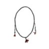 Mala ketting been zwart/wit ohm 35 cm