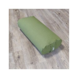 YogaStyles Design Bolster - Ovaal Olijfgroen