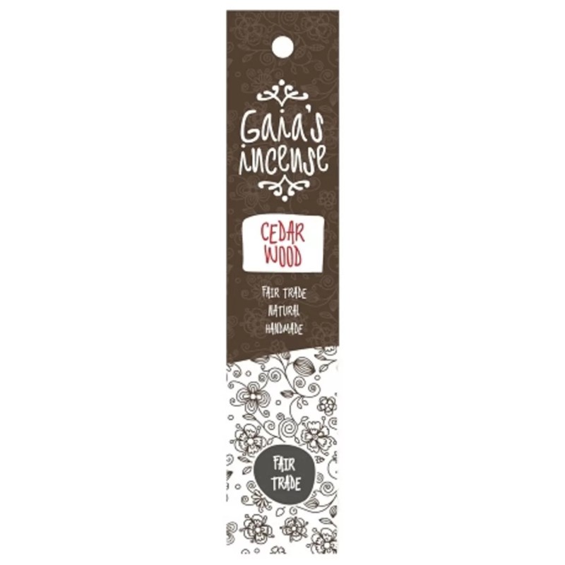 Cedar wood Gaia's incense