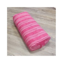 YogaStyles Bolster ovaal roze & wit