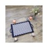 YogaStyles Spijkermat / Acupressuur mat donkerblauw