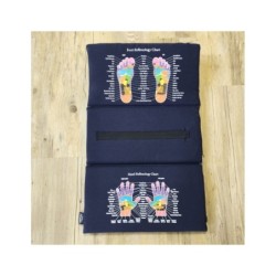 YogaStyles Spijkermat 3-Fold / Acupressuur mat donkerblauw