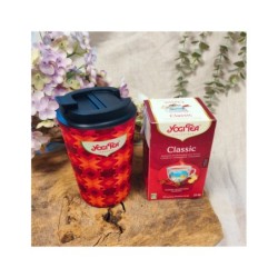 Yogi Tea Set Thermos Beker + 1 pakje Classic