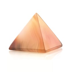 Carneool piramide 30 mm edelsteen