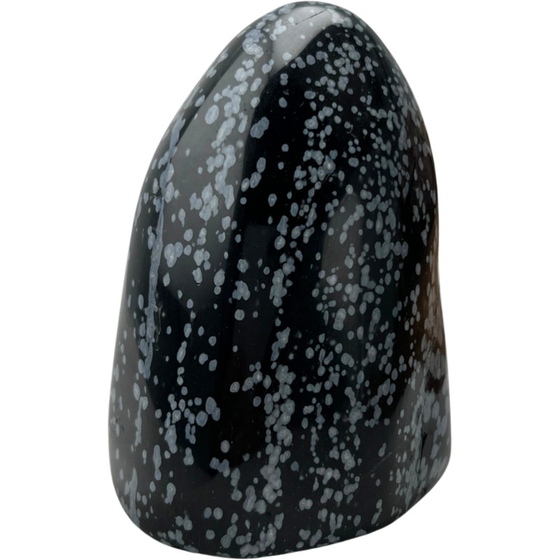 Obsidiaan sneeuwvlok sculptuur nr.01