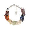 Chakra splitarmband cluster met sluiting