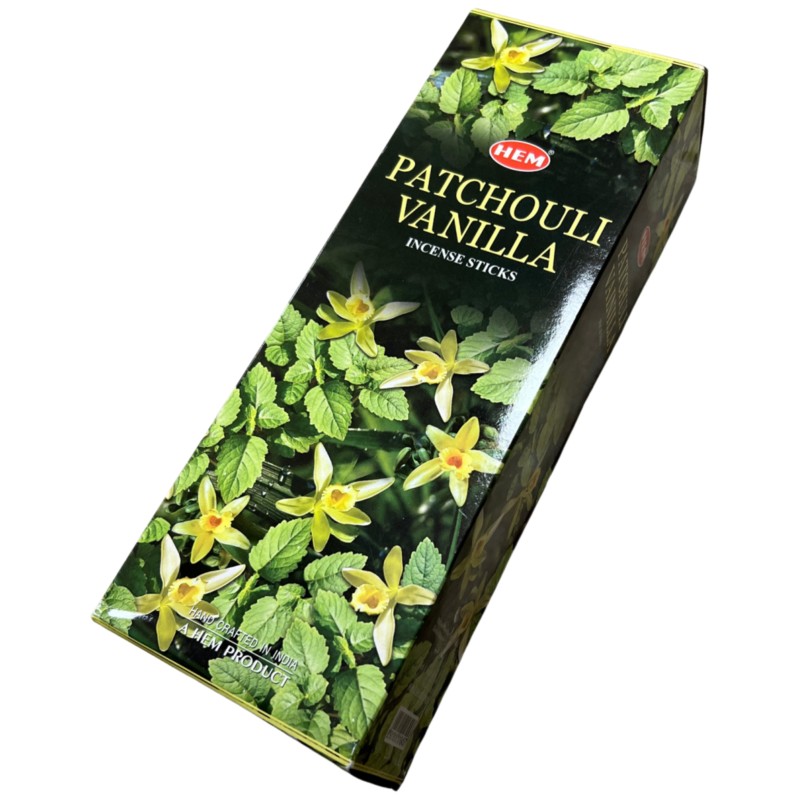 HEM Patchouli Vanilla wierook - doos van 6 st.