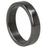 Hematiet edelsteen ring plat 5 mm - 18