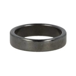 Hematiet edelsteen ring plat 5 mm - 18