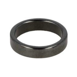 Hematiet edelsteen ring plat 5 mm - 18