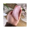 Roze kwarts maan 150-250 gram