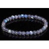 S4H MAANSTEEN A5 KWALITEIT BLAUW Edelstenen armband /  Hoogste kwaliteit 6 mm kralen / size 17cm