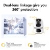 Imou 10MP Dual  LENS binnencamera Ranger WIFI BEWAKINGS CAMERA AI / AUTO / MENS / DIER TRACKING