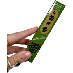 Green Tea wierook stokjes - Nippon Kodo - Morning star