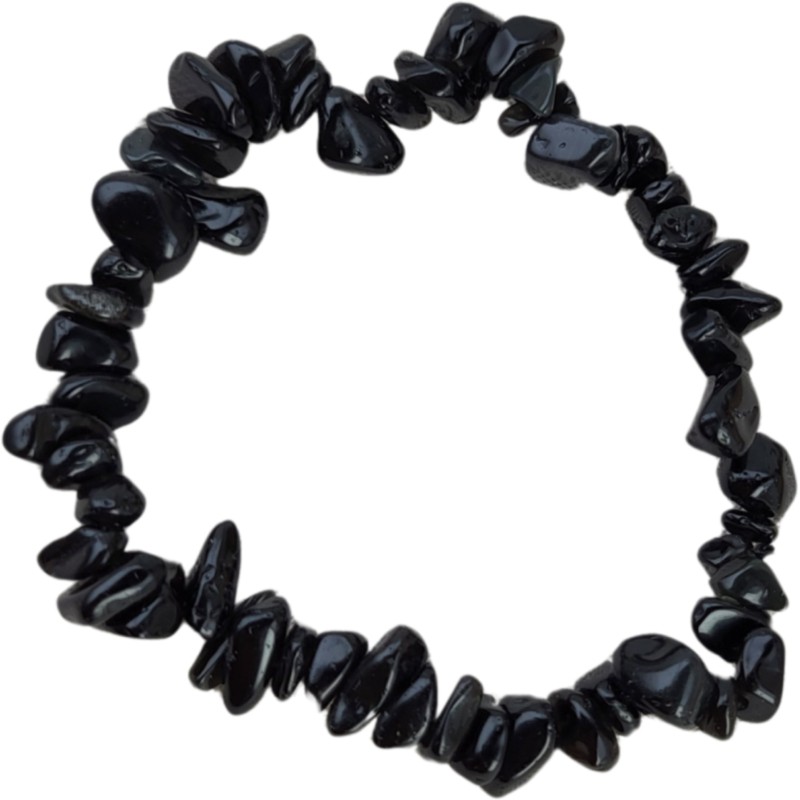 Splitarmband Obsidiaan zwart